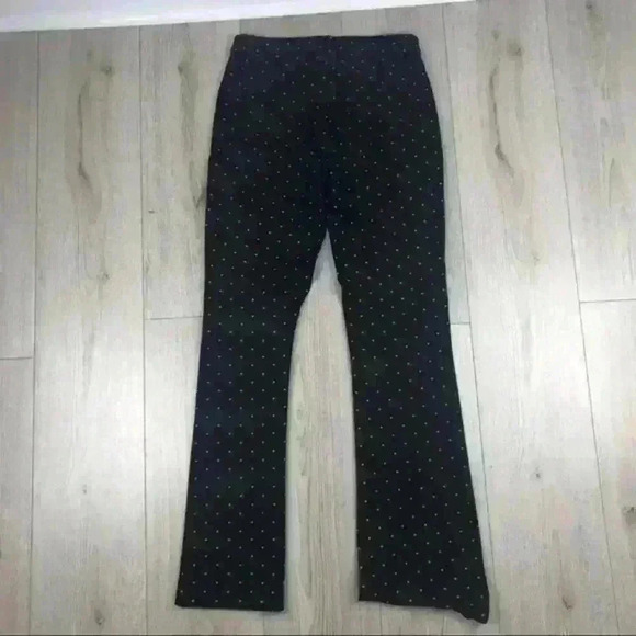 Tinsel Black Polka Dot Pants Size 28 - Picture 4 of 6